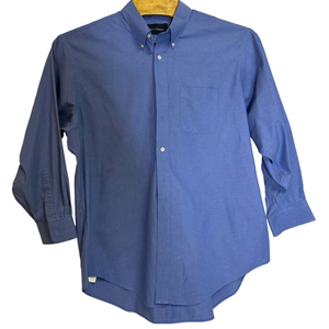 OC & Clothiers Blue Long Sleeve‎ Men's Shirt Size 18/34